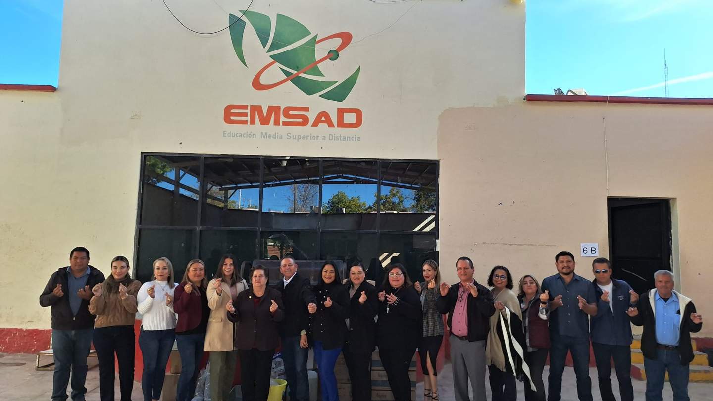 &quot;No hay mejor manera de atender las solicitudes de nuestros planteles, que conocer de cerca sus necesidades&quot;, Blanca Valenzuela, Directora General de Cecyte Sonora.