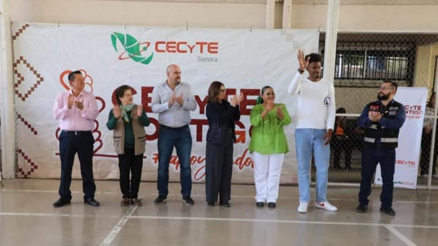 Se suma atleta olímpico al programa CecyteContiGo Programa de Bienestar Socioemocional en beneficio del alumnado.