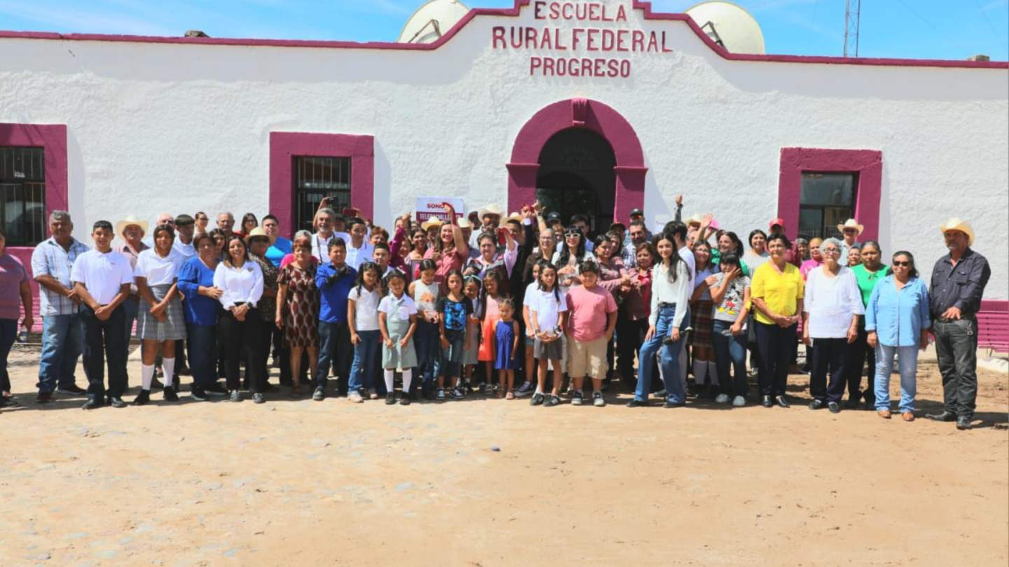 Cumple gobernador Durazo con solicitud de la comunidad de Rancho Viejo de abrir una preparatoria: Cecyte.